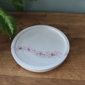 plateau roséa jesmonite