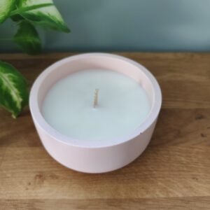 bougie artisanale rosaline fruit rouge